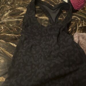 lululemon athletica Black Tank Top